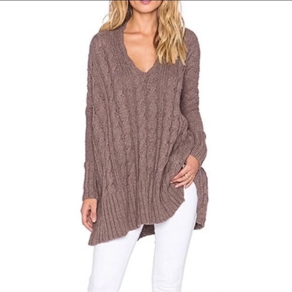 Free people Easy Oversized Cable knit sweater